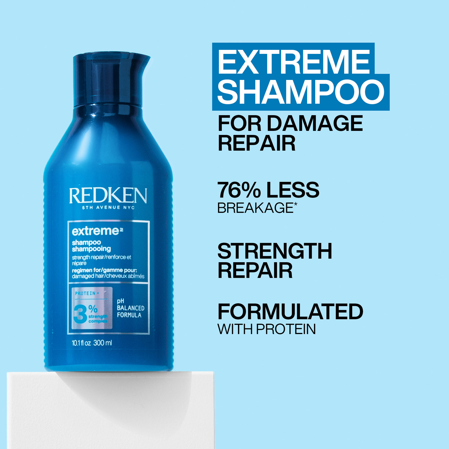 Redken Extreme Length Shampoo and Conditioner popular 10.1 oz SET