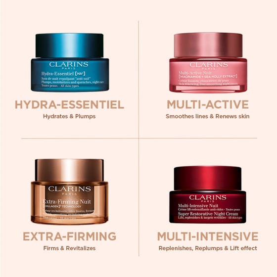 Extra-Firming Nuit Wrinkle-smoothing, revitalizing night cream All skin types