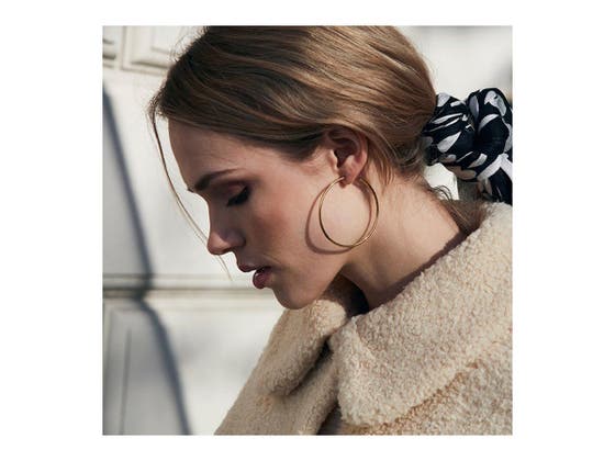 Hoops Steel Large Ear