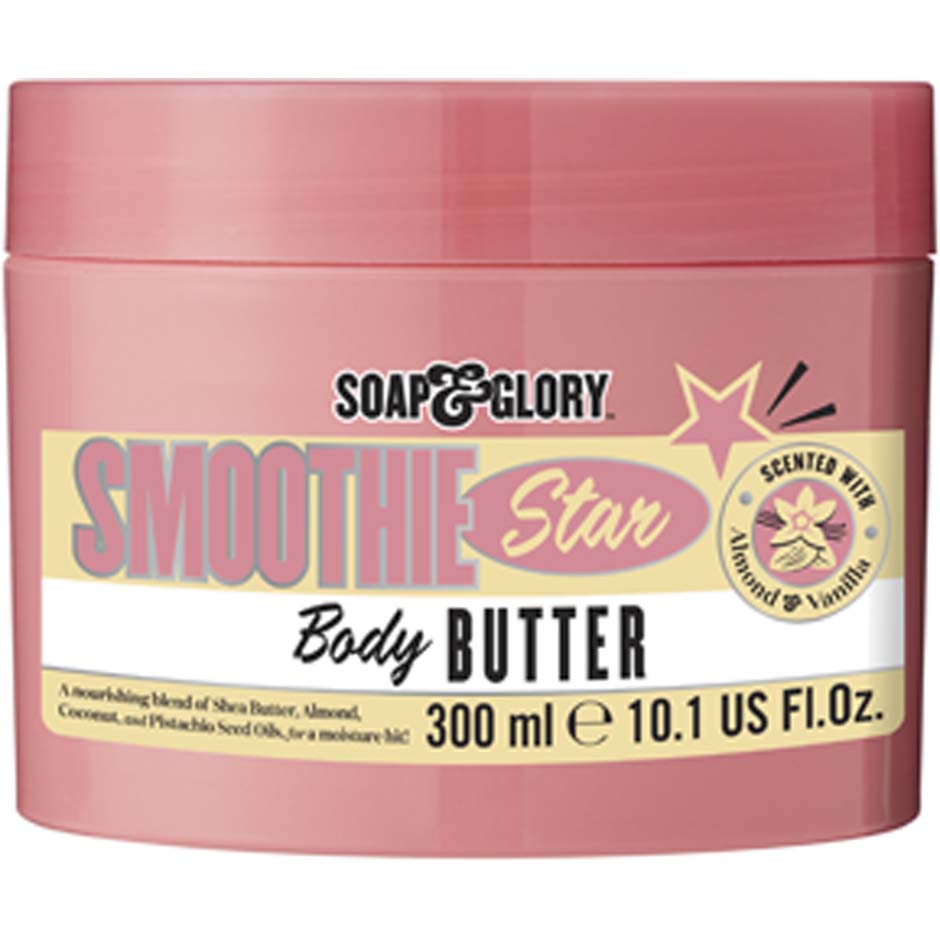Smoothie Star Body Butter for Hydration and Softer Skin, 300 ml Soap & Glory Body Butter