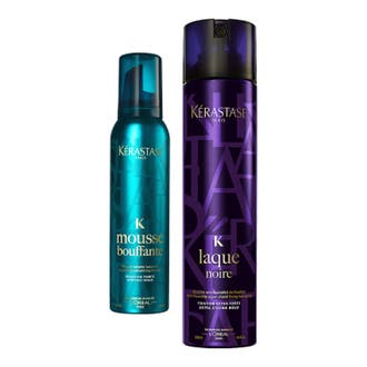 Mousse Bouffante & Laque Noire Hairspray