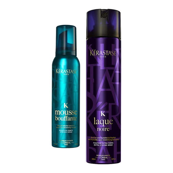 Mousse Bouffante & Laque Noire Hairspray