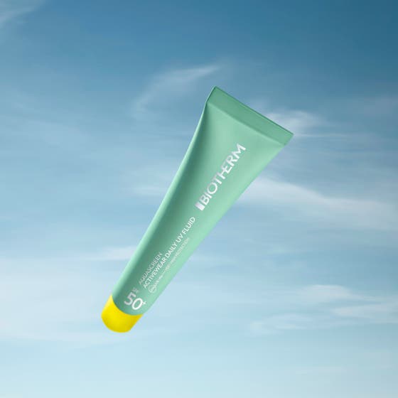 Biotherm Aquascreen Uv Daily SPF50 40 ml solkräm spf 50 ansiktskräm som sista steget i en tre-stegs lysterrutin.
