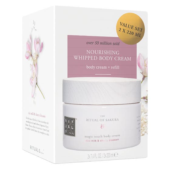 Sakura Body Cream + Refill Pack