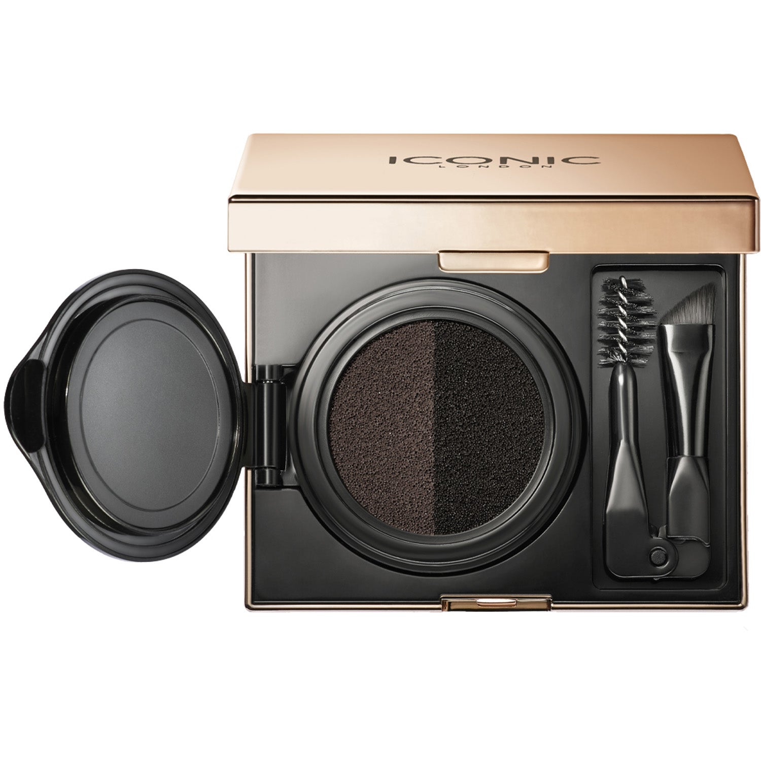 Iconic London ICONIC London Sculpt & Fill Eyebrow Cushion Black Brown - 6 g parfym