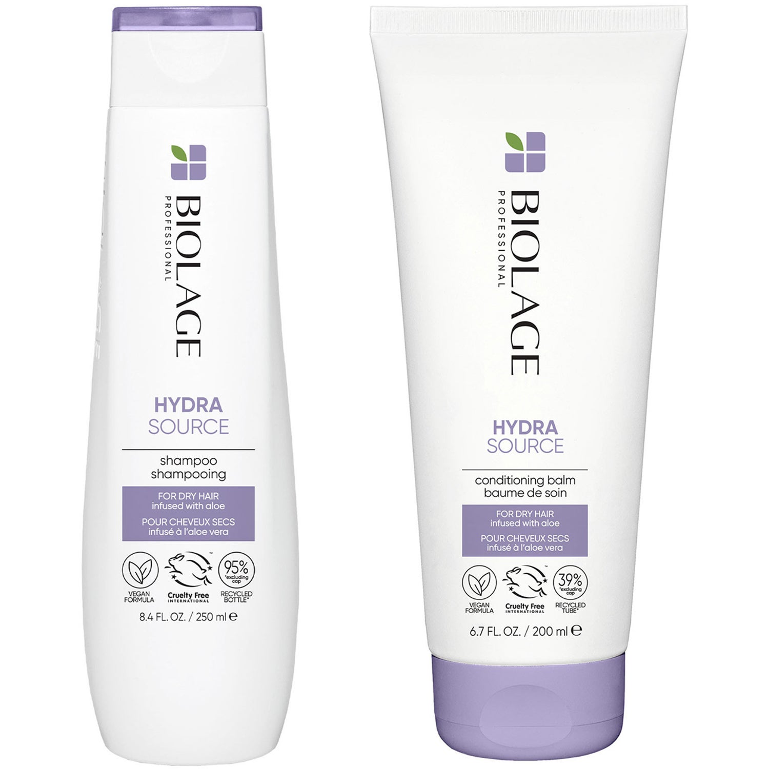 Biolage HydraSource Duo Hydrasource Conditioner 200 ml,Hydrasource Shampoo