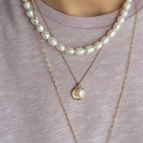 Baroque Pearls Necklace