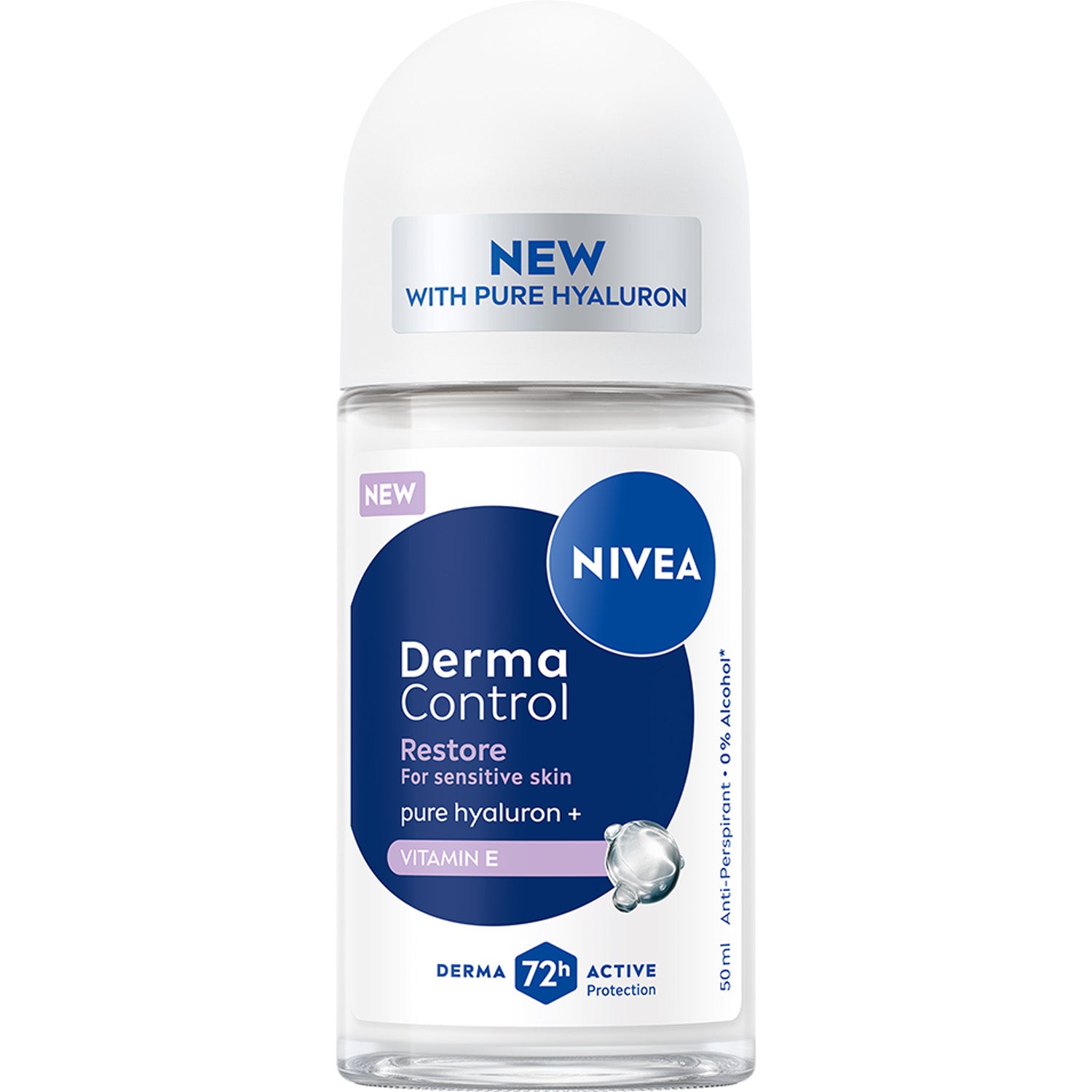 Nivea NIVEA Antiperspirant Deo Derma Control Restore Sensitive Roll On 50 ml parfym