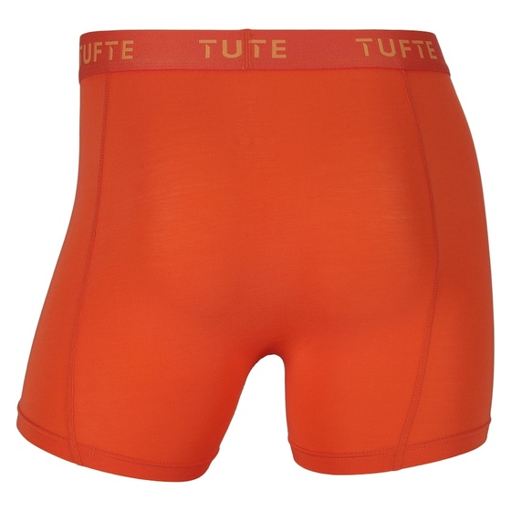 Tufte Herre Boxer Briefs Blazing Orange 2pk