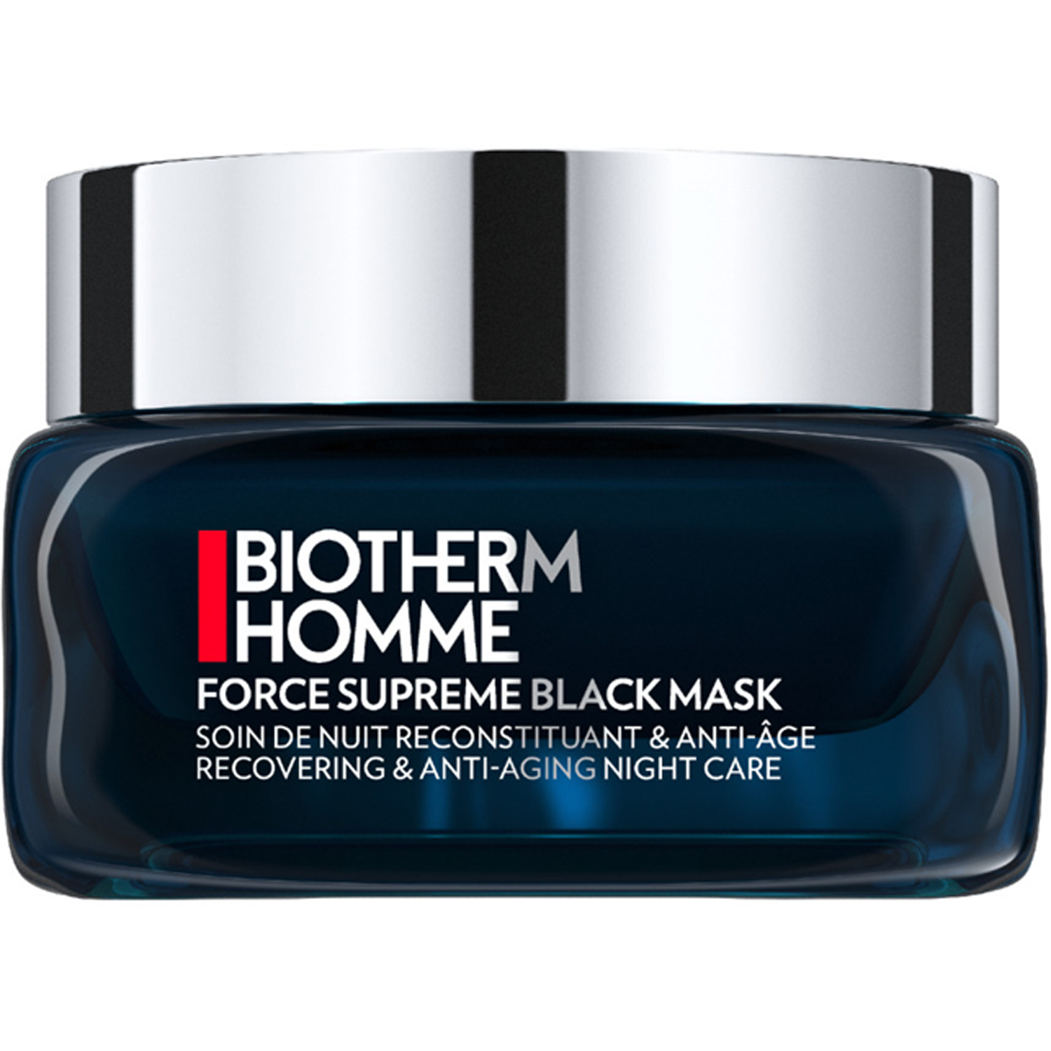 Biotherm Homme Force Supreme Black Mask Recovering Anti-Aging Night Care 50 ml