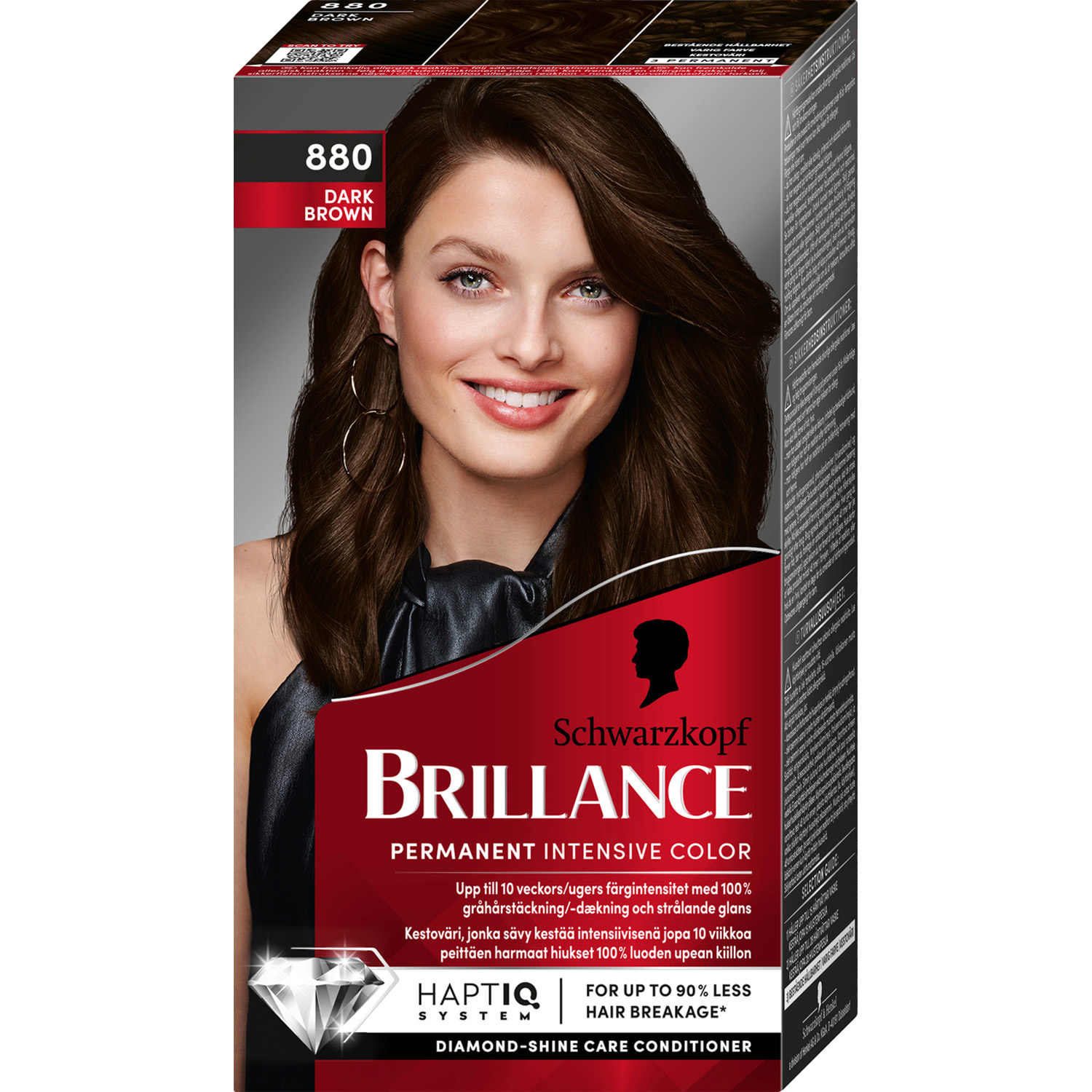 Schwarzkopf Brillance Intensive Color-Creme, 811 Skandinavisk Blond,  Schwarzkopf Hårfärg