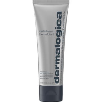 Dermalogica Multivitamin Thermafoliant 75ml dermalogica peeling för anti-age i en silverfärgad tub med svart lock.