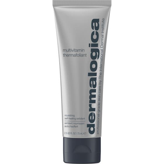 Dermalogica Multivitamin Thermafoliant 75ml dermalogica peeling för anti-age i en silverfärgad tub med svart lock.