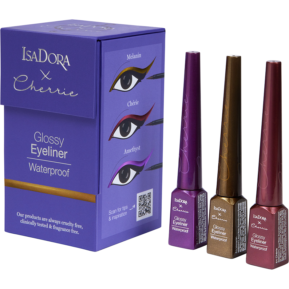 IsaDora x Cherrie Glossy Eyeliner Trio