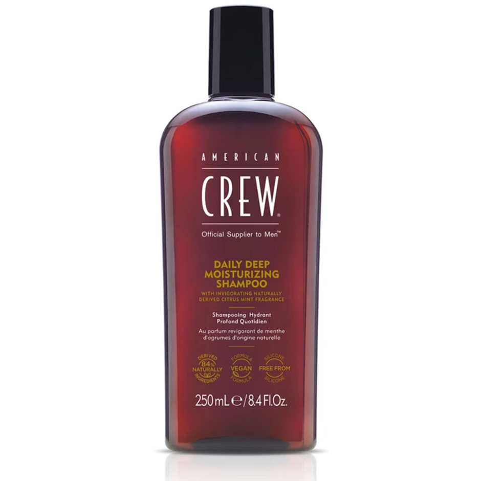 Daily Deep Moisturizing Shampoo, 250 ml American Crew Schampo för män
