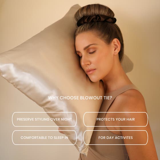 Blowout Tie in Mulberry Silk Small Small