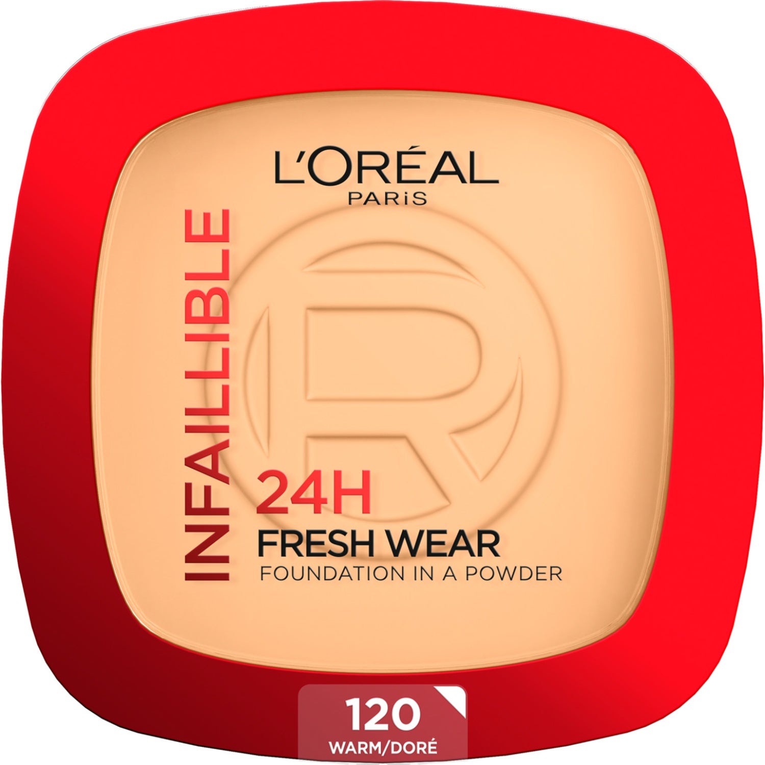 L'oréal Paris L'Oréal Paris Infaillible 24H Fresh Wear Foundation in a Powder 120 Warm Undertone - 9 g parfym
