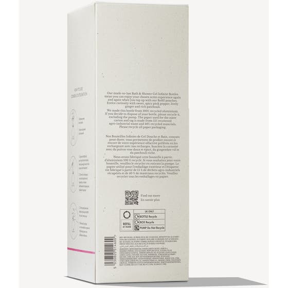 Infinite Bottle Fiery Pink Pepper Bath & Shower Gel