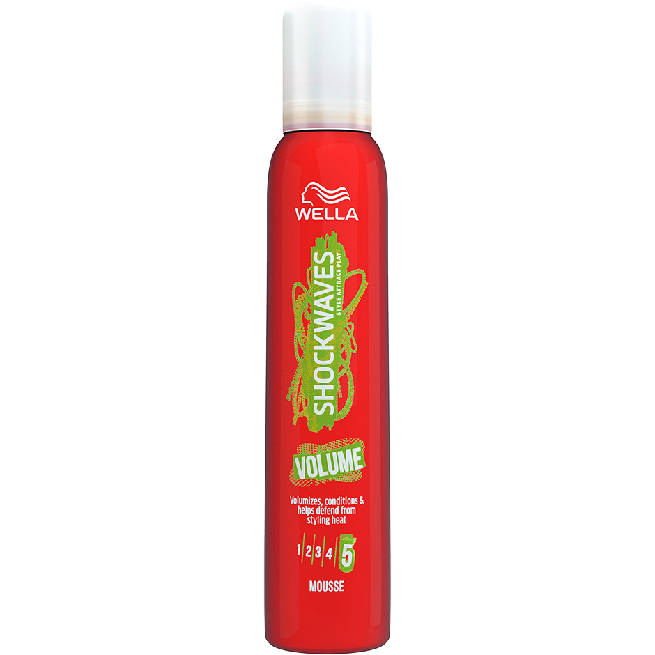 Wellashockwaves Volume Mousse, 200 ml Wella Styling Stylingprodukter