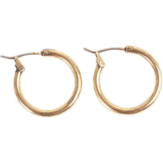 Thin Creol Basic Signature Earring