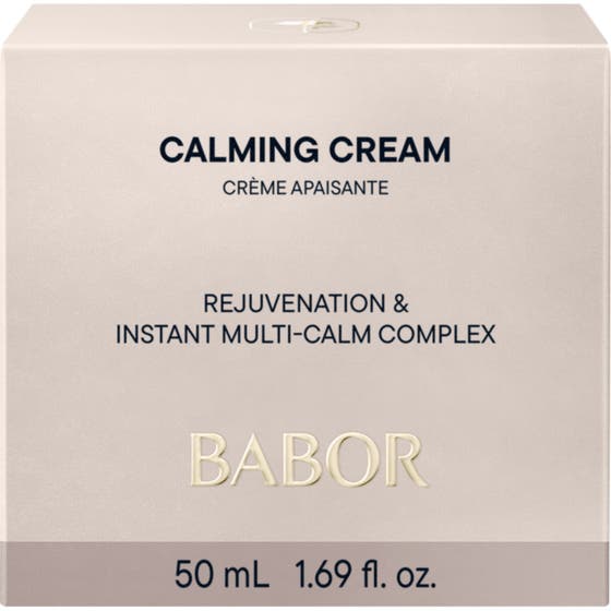Babor Calming Cream 50 ml anti-rödhet ansiktskräm i vit ytterförpackning för rodnad och känslig hud