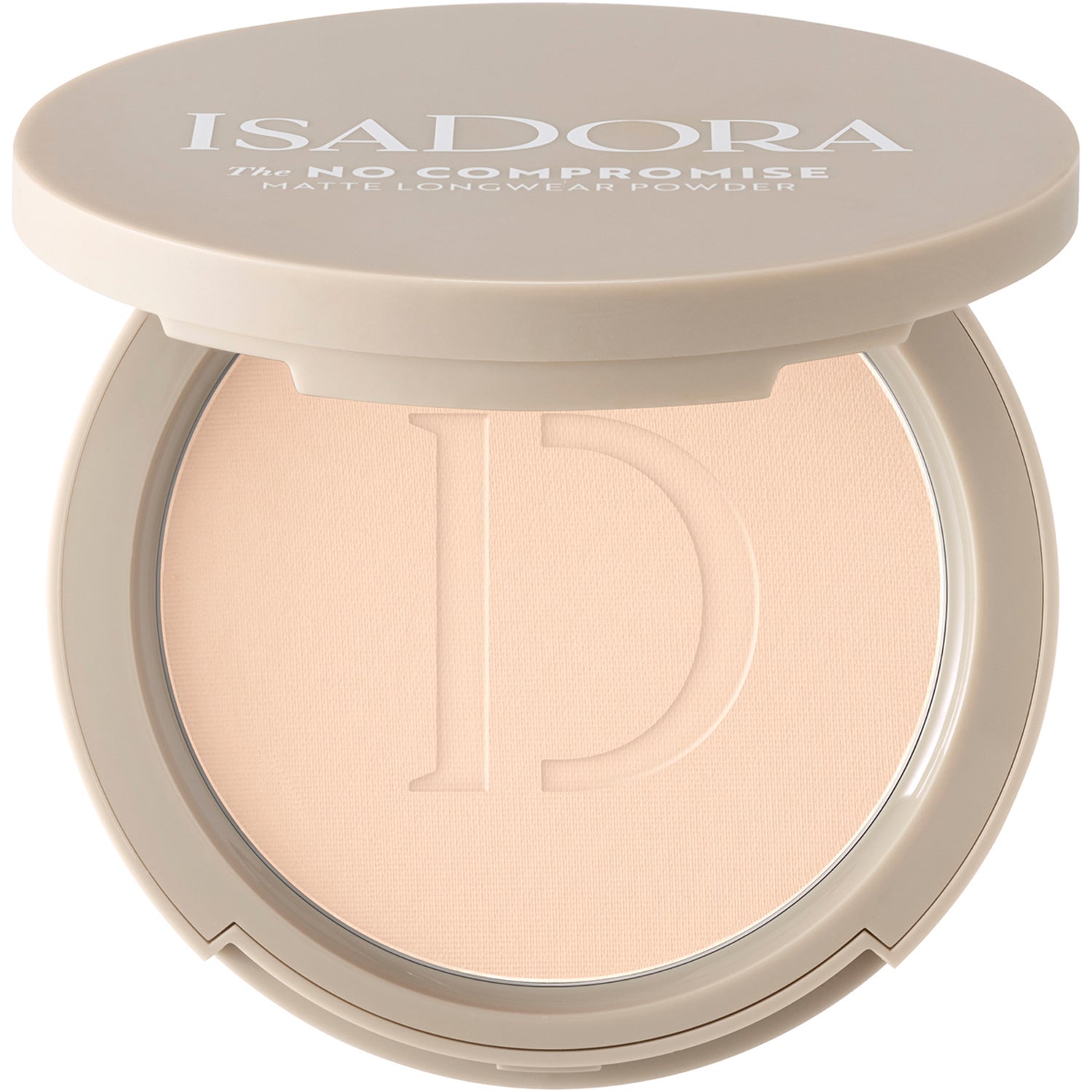 IsaDora The No Compromise Matte Longwear Powder Neutral Porcelain - 7 g