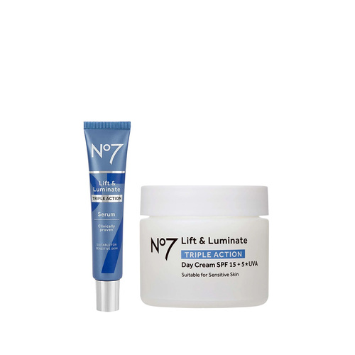 No7 Skincare Essential Duo - Lift & Luminate