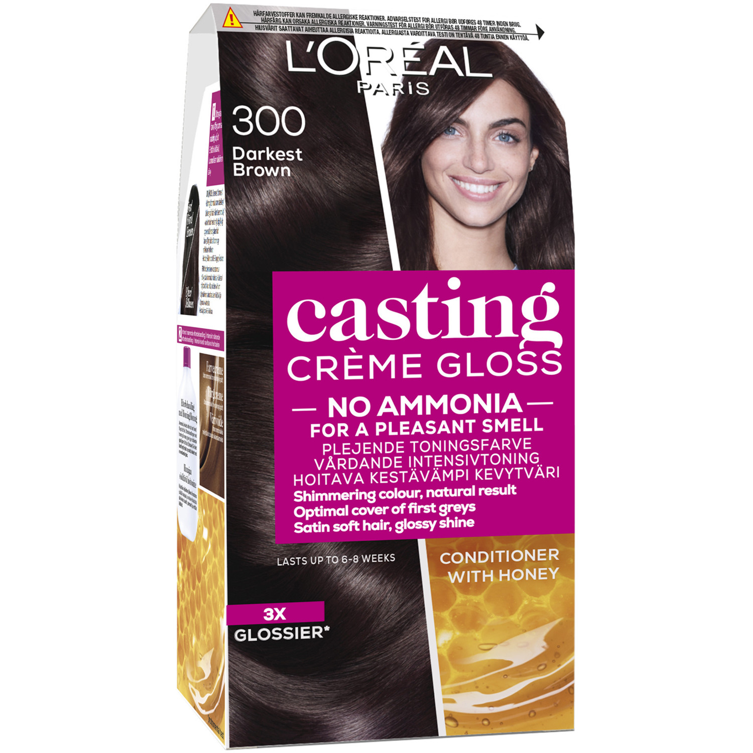 L'Oréal Paris Casting Crème Gloss 300 Mörkbrun,  L'Oréal Paris Hårfärg