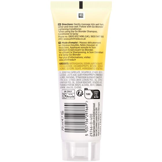 Go Blonder Lightening Shampoo