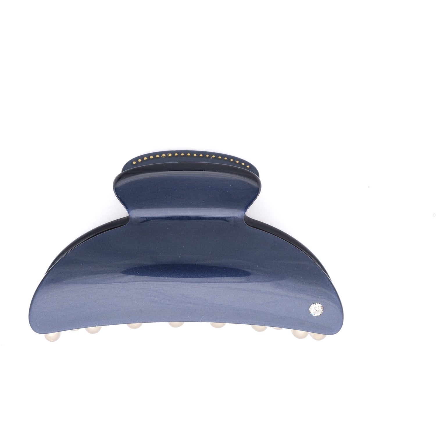 Dark Dark Hair Claw Large Navy Blue - 1 pcs parfym