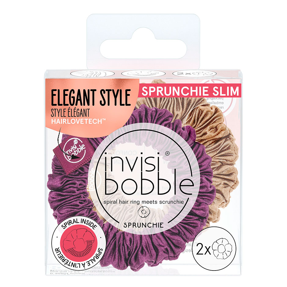 SPRUNCHIE SLIM The Snuggle is Real, 16 g Invisibobble Hårsnoddar