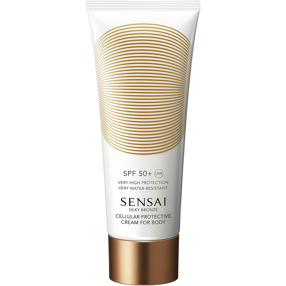 Silky Bronze Cellular Protective Cream For Body Spf50+, Sensai Solskydd Kropp