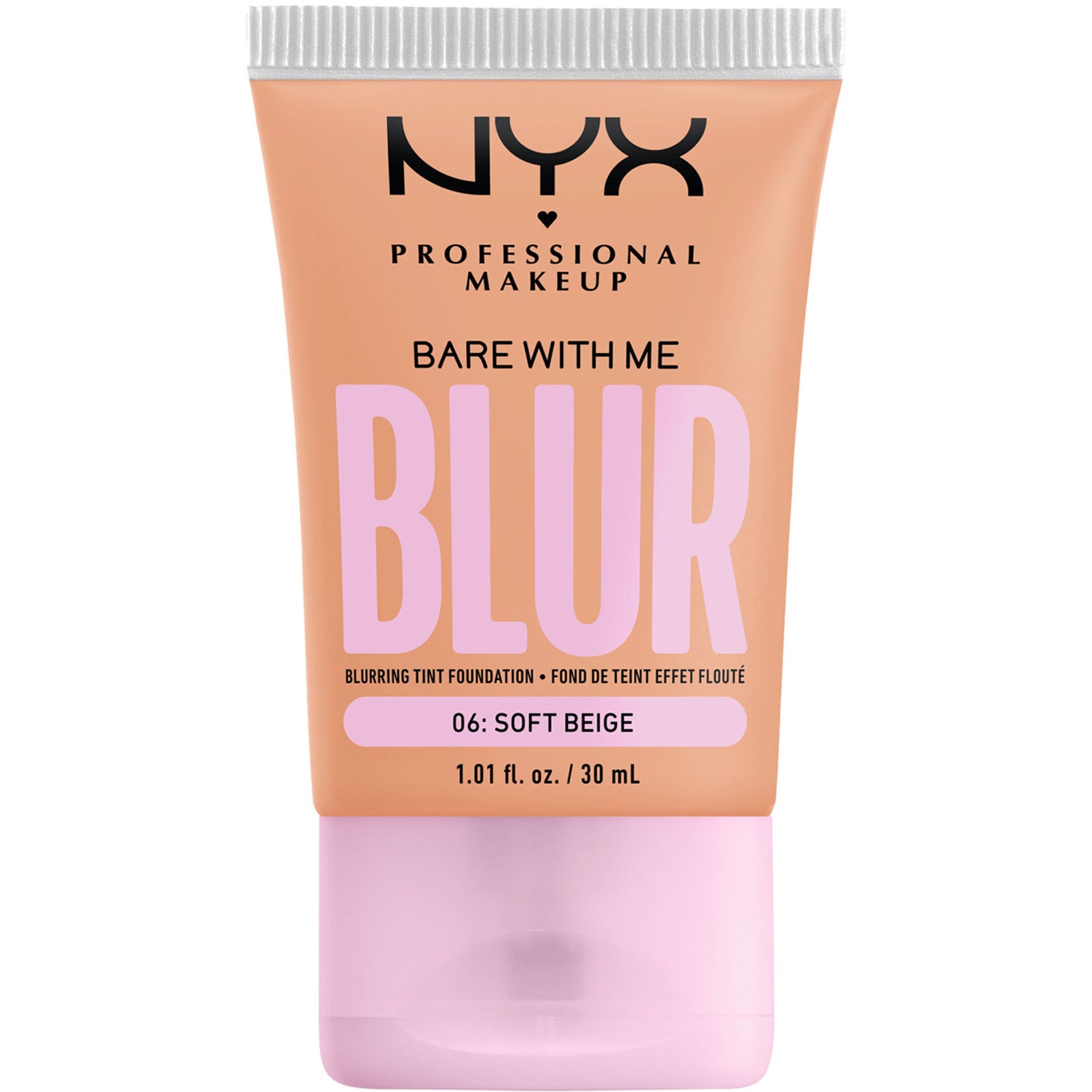 NYX Professional Makeup Bare With Me Blur Tint Foundation 06 Soft Beige - 30 ml