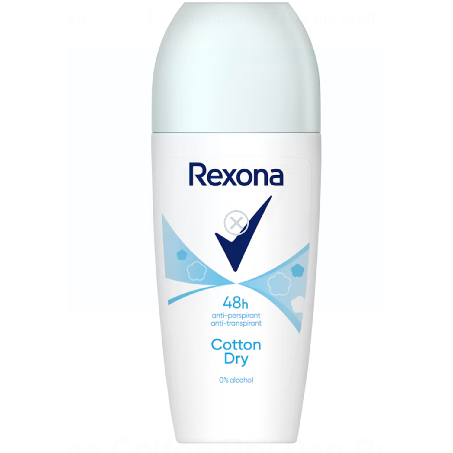 Deo Roll-on Cotton-dry, 50 ml Rexona Damdeodorant