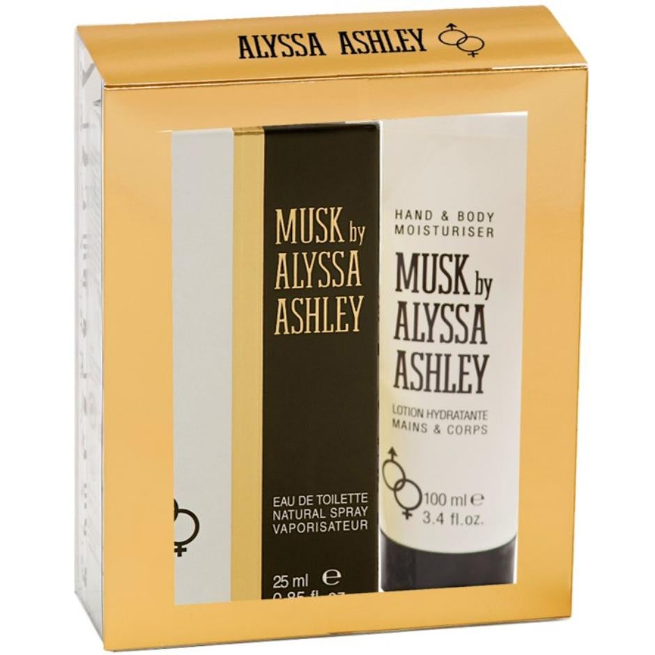 Alyssa Ashley Musk EdT, & Body Lotion - 125 ml