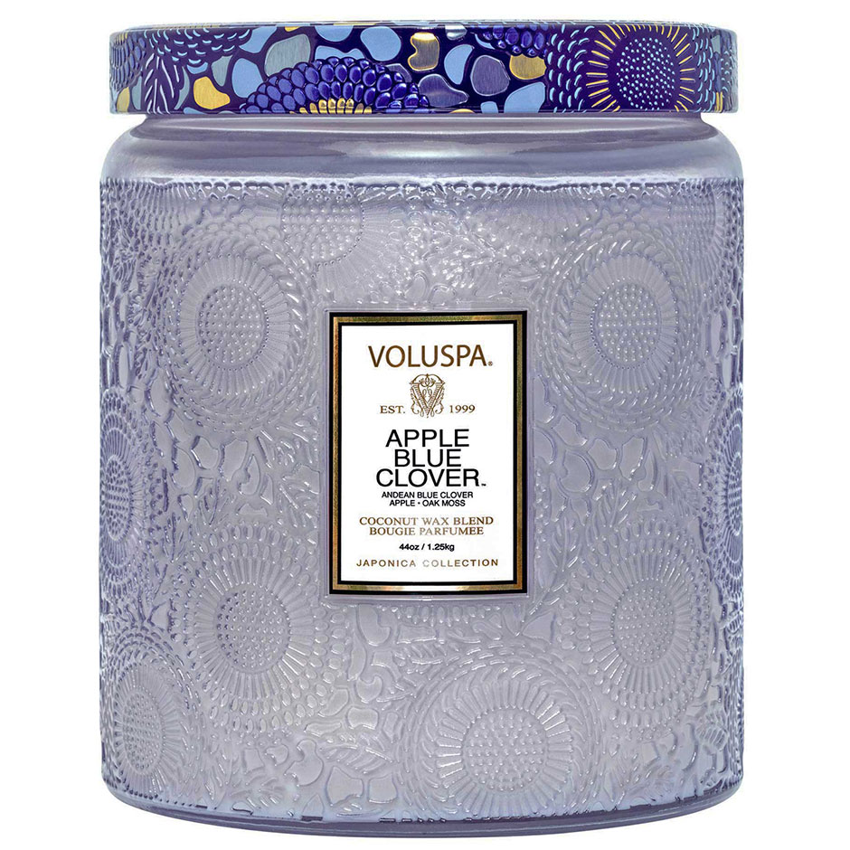 Luxe Jar Candle Apple Blue Clover, 1250 g Voluspa Doftljus