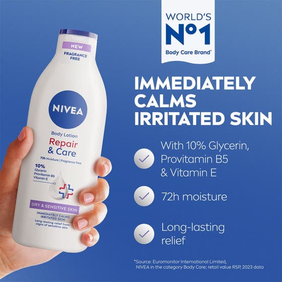 Repair & Care Fragrance Free Body Lotion