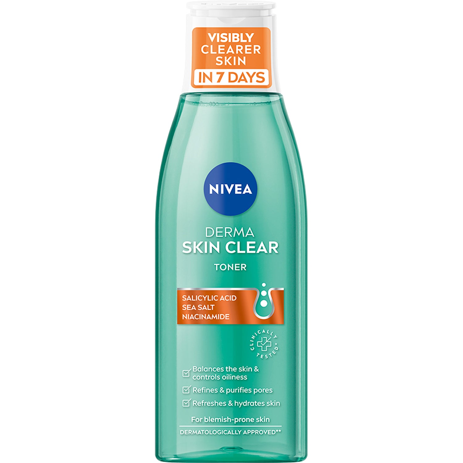 Derma Skin Clear Toner, 200 ml Nivea Ansiktsvatten