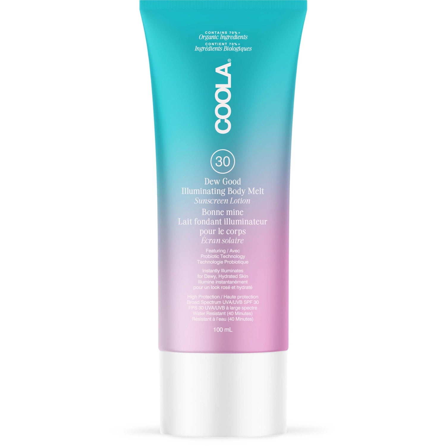 COOLA Dew Good Illuminating Body Melt SPF 30