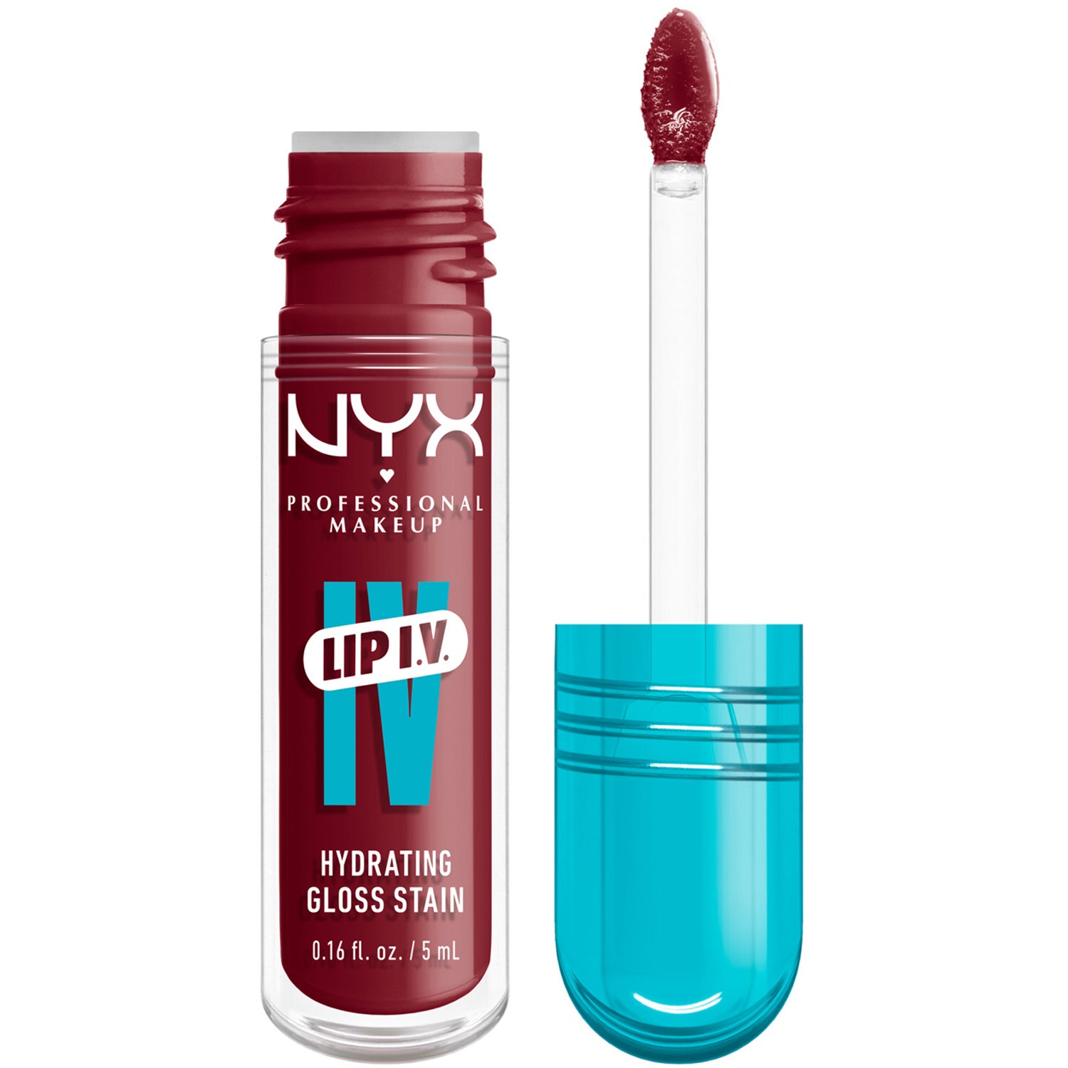 NYX Professional Makeup Lip I.V. Hydrating Gloss Stain 09 Blush Rush - 5 ml
