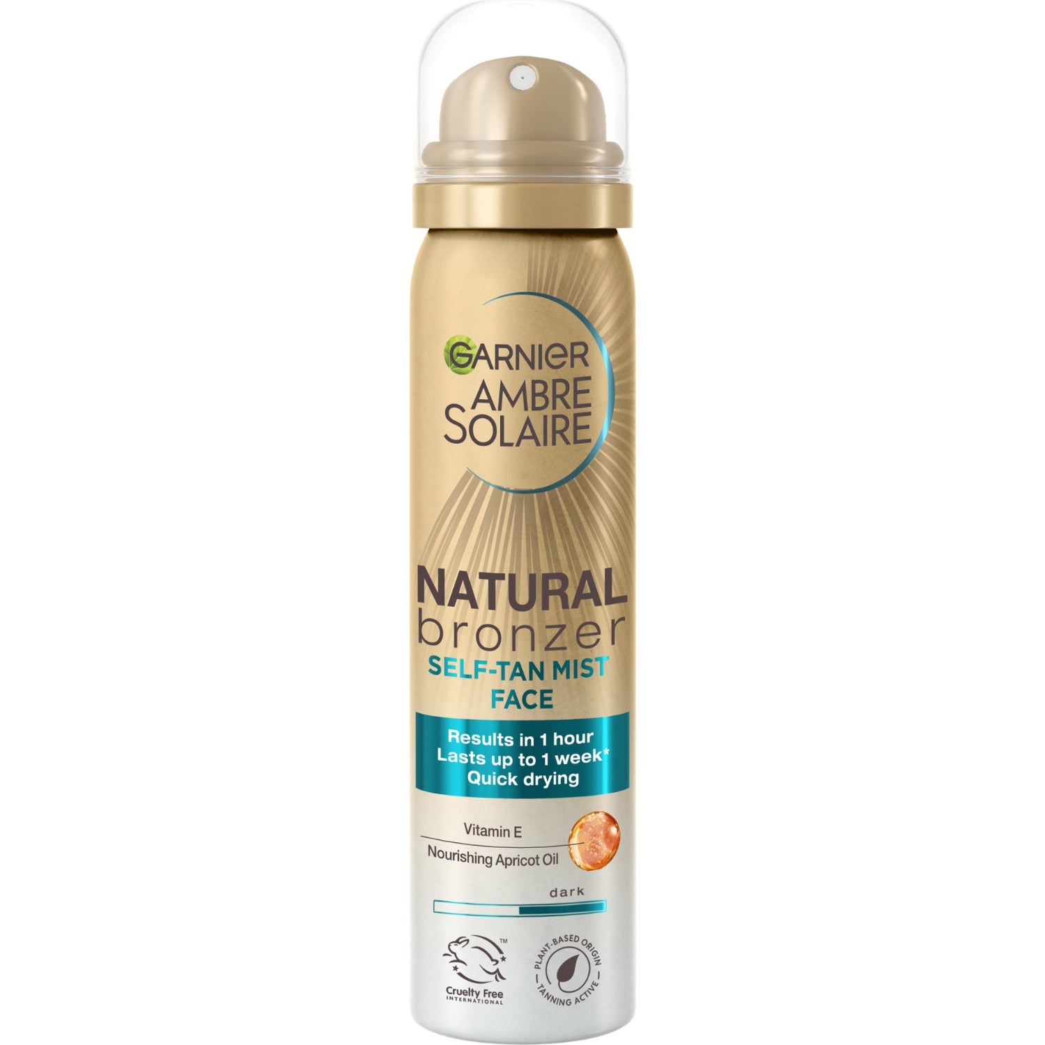 Garnier Garnier Ambre Solaire Natural Bronzer Self tan Mist Face - 75 ml parfym