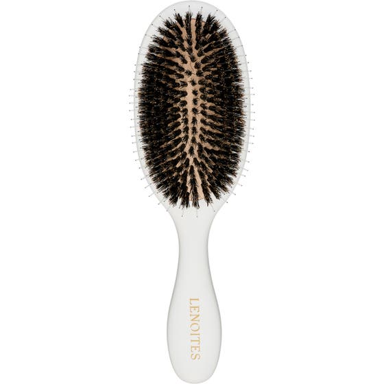 Wild Boar Hair Brush with Cleaning Tool