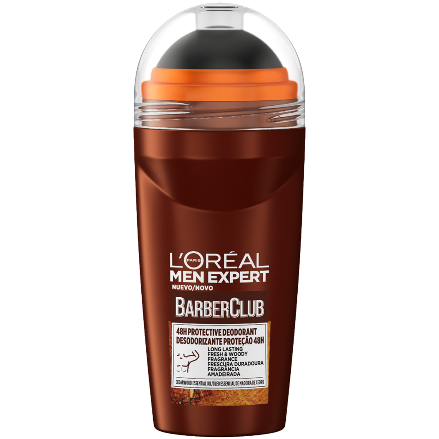 Barber Club 48H Protective Deodorant, 50 ml L'Oréal Paris Herrdeodorant