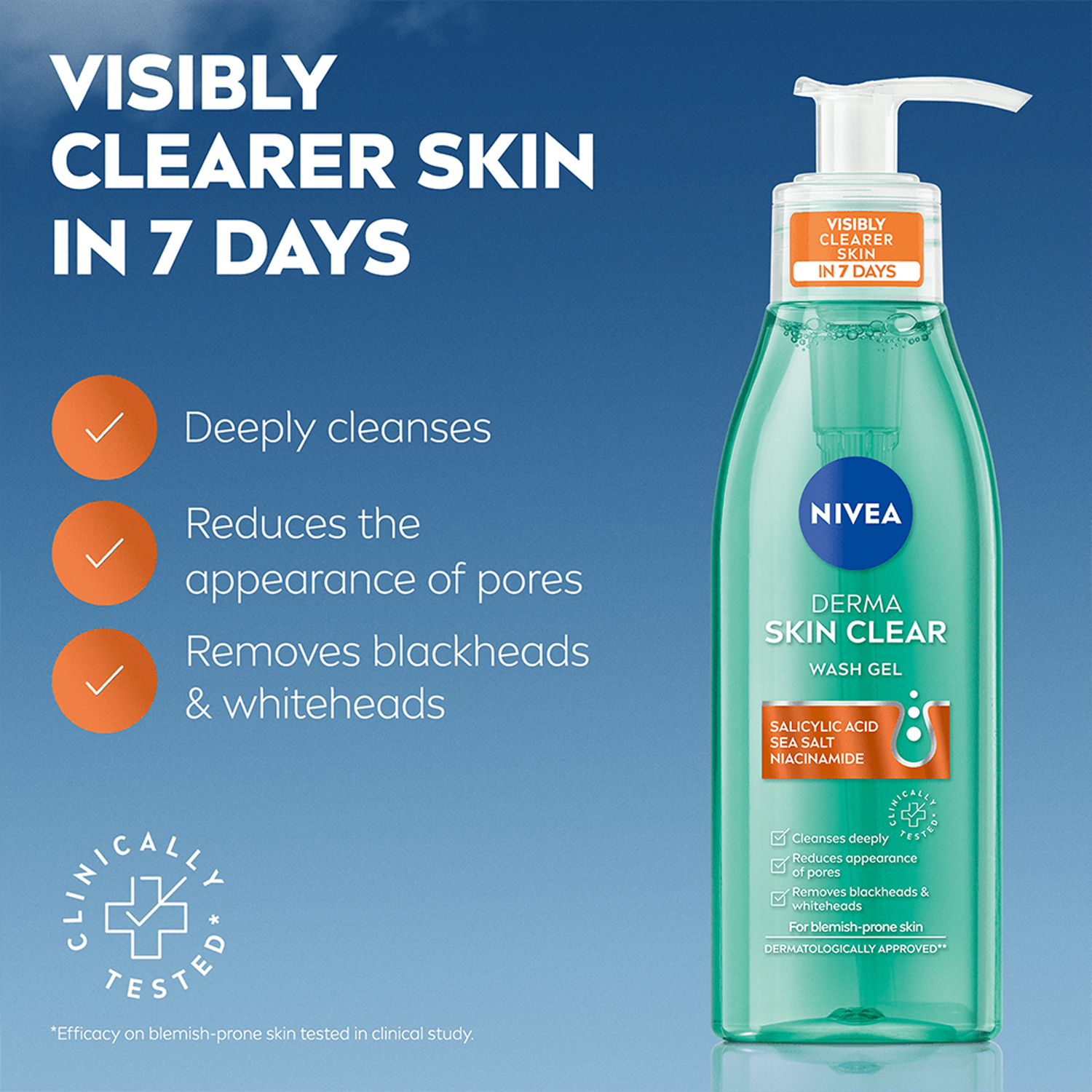 Derma Skin Clear Wash Gel