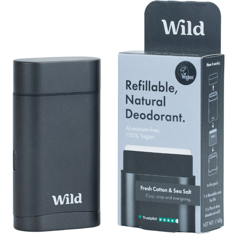 Deo Fresh cotton & Sea Salt 40 g Wild Damdeodorant