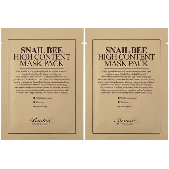 Duo Snail Bee High Content Mask Pack