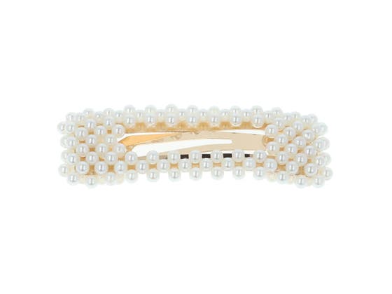 Pearl Hairclip Square
