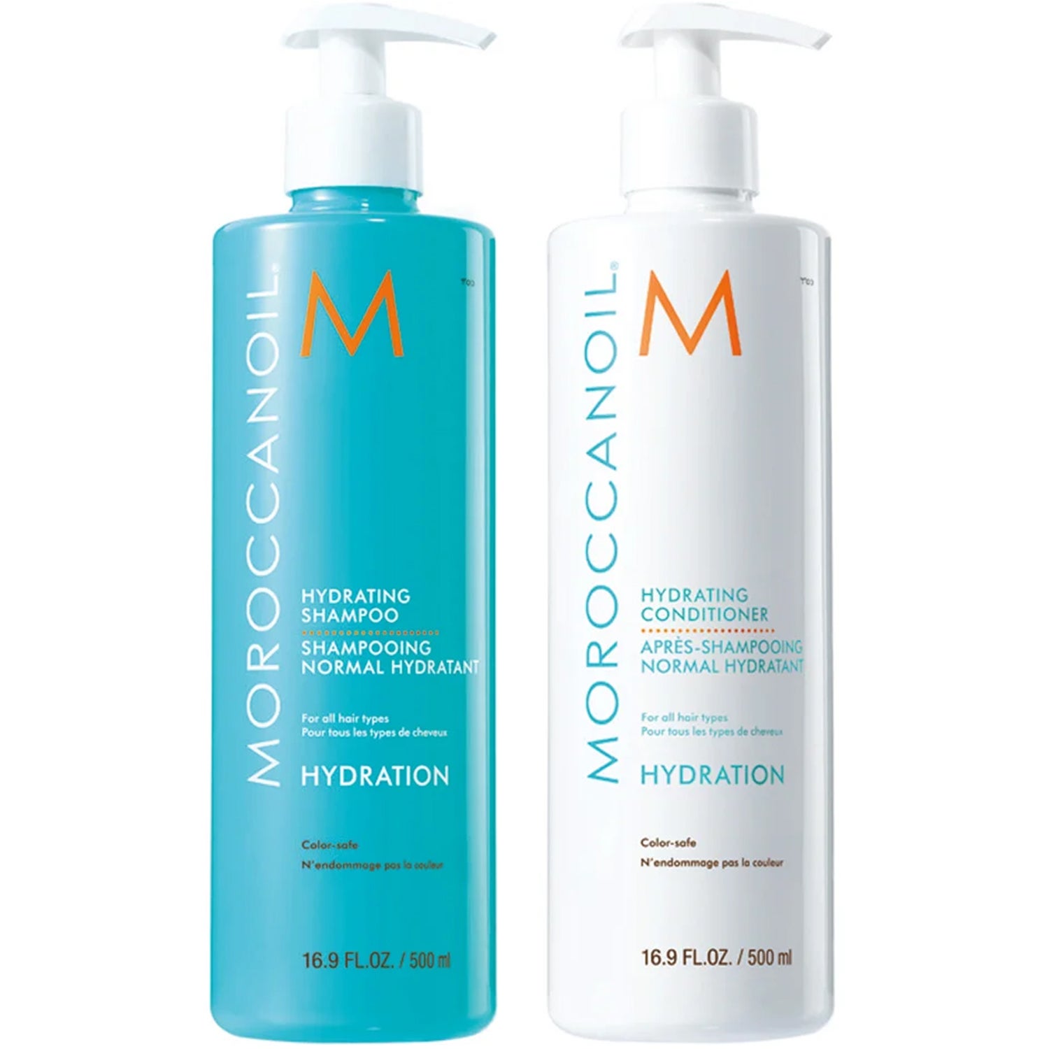 Moroccanoil Hydrating Duo Shampoo + Conditioner 500 ml - 1000 ml