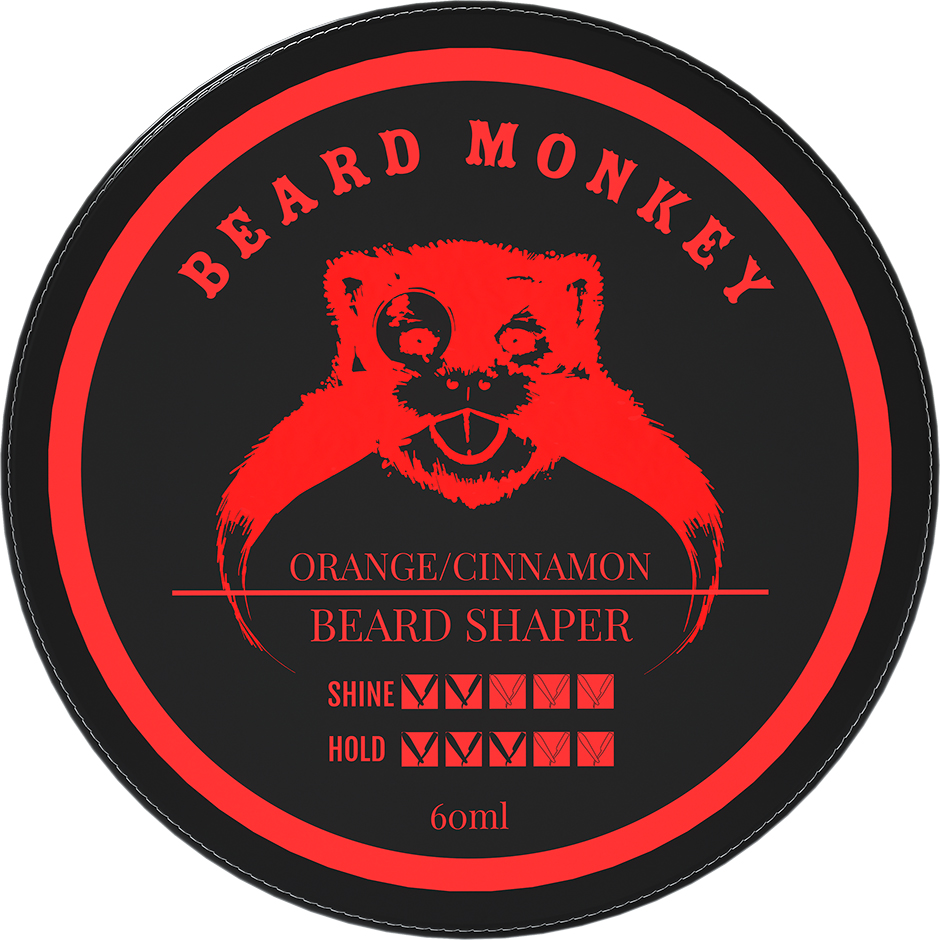 Orange & Cinnamon Beard Shaper, 60 ml Beard Monkey Skägg & Mustasch