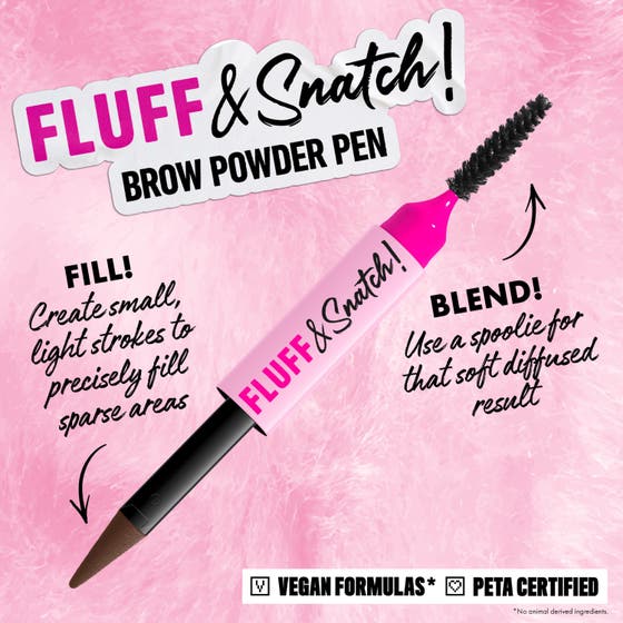 Fluff & Snatch Brow Powder Pen